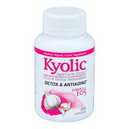 Universo Natural Kyolic Formula 105 Detox 100 gélules complément alimentaire antioxydant