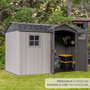 Lifetime Cabane 356 x 225 x 213 cm Gris