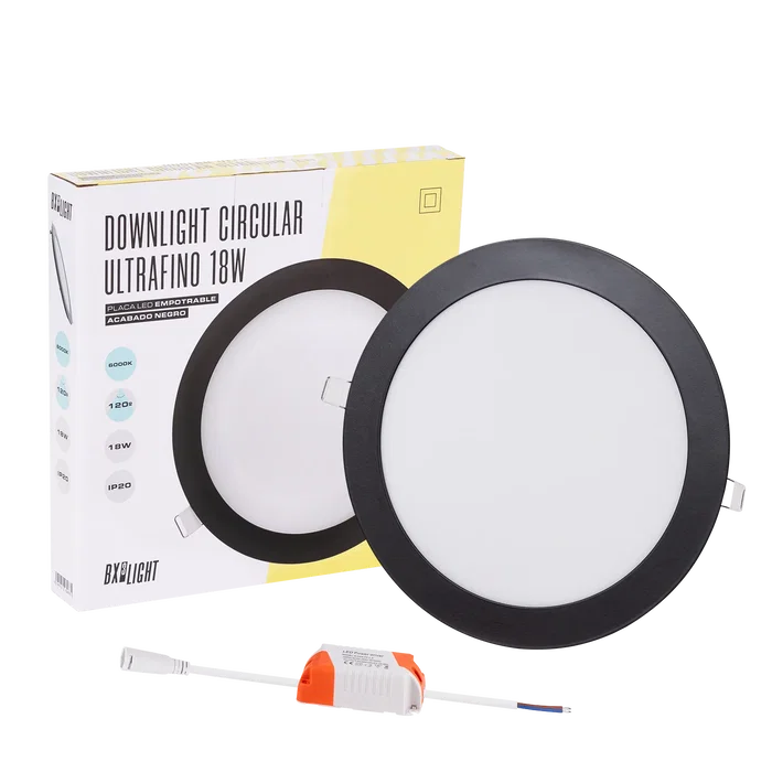 BX3 LIGHT Plaque LED circulaire 18W 1380Lm 4200K blanc chaud empotrable BX3-GP-LZ-3-B-W - Éclairage intérieur longue durée BX3 LIGHT Plaque LED circulaire 18W 1380Lm 4200K blanc chaud empotrable BX3-GP-LZ-3-B-W - Éclairage intérieur longue durée