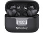 Sandberg Earbuds ANC+ENC - Écouteurs sans fil Bluetooth avec suppression active du bruit (ANC), suppression du bruit environnemental (ENC) et affichage de la batterie