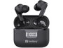 Sandberg Earbuds ANC+ENC - Écouteurs sans fil Bluetooth avec suppression active du bruit (ANC), suppression du bruit environnemental (ENC) et affichage de la batterie