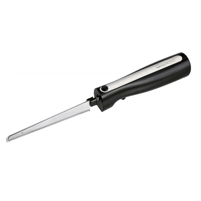 Clatronic EM 3702 Couteau électrique Noir/Argenté Clatronic EM 3702 Couteau électrique Noir/Argenté