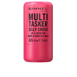 Rimmel London #150 Bâton Blush et Rouge à Lèvres Multitasker Jelly Crush Red Pepper Hydratant Longue Tenue 8.5g