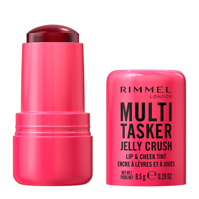 Rimmel London #150 Bâton Blush et Rouge à Lèvres Multitasker Jelly Crush Red Pepper Hydratant Longue Tenue 8.5g Rimmel London #150 Bâton Blush et Rouge à Lèvres Multitasker Jelly Crush Red Pepper Hydratant Longue Tenue 8.5g