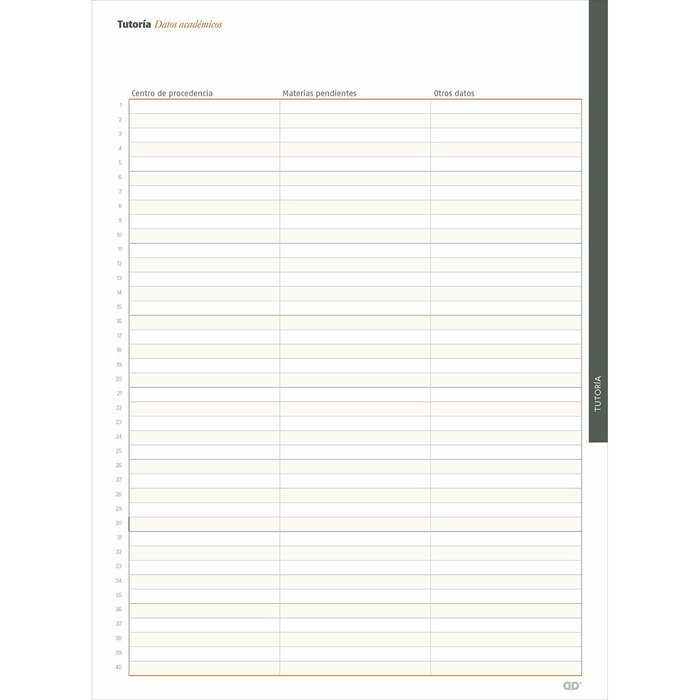 Agenda Additio Global Enseignant 24 x 32 cm Agenda Additio Global Enseignant 24 x 32 cm