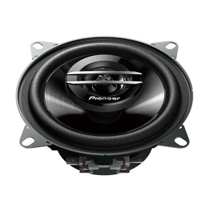 Pioneer TS-G1020F - Kit de 2 haut-parleurs 2 voies, 10 cm, 210 W max, rendement 87 dB, fréquence 35-27000 Hz
