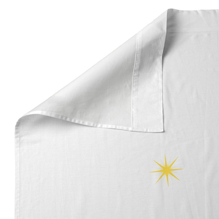Jeu de draps pour berceau HappyFriday Mr Fox Pumpkin Multicouleur