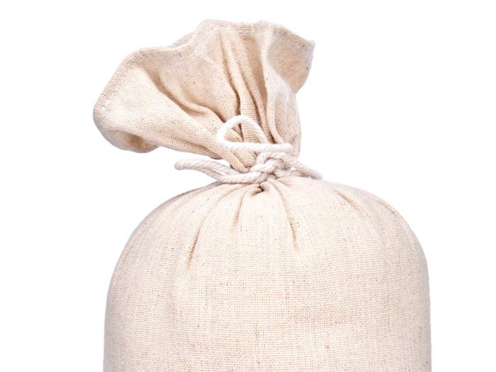 GIFTDECOR Tope de porte Saco To Be Home Blanc