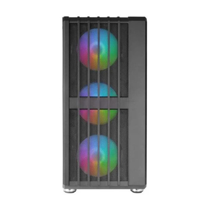 Mars Gaming Boîtier PC MC-VAULT ATX Semi-Tour Mesh avec 4 Ventilateurs ARGB 120mm, Fenêtre en Verre Trempé Mars Gaming Boîtier PC MC-VAULT ATX Semi-Tour Mesh avec 4 Ventilateurs ARGB 120mm, Fenêtre en Verre Trempé