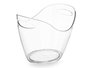 Kinvara Seau à glace double anse 8L transparent 34.7x25.2x2 cm Polystyrène (Set de 6)