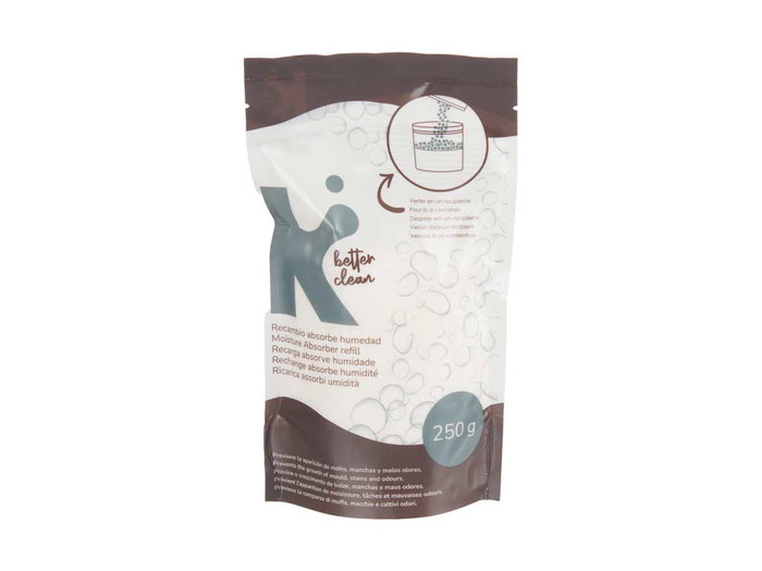 Kipit Recharge Anti-Humidité 250g 12x3x20.5cm Plastique Transparent (Set de 24) Kipit Recharge Anti-Humidité 250g 12x3x20.5cm Plastique Transparent (Set de 24)