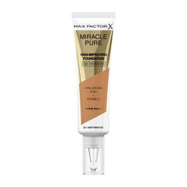 Max Factor Miracle Pure Fond de teint liquide 82 Bronze profond SPF30