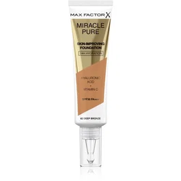 Max Factor MIRACLE PURE Fond de Teint Hydratant SPF30 82-bronze profond
