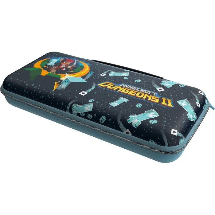 Turtle Beach Étui de voyage PlayTrek Minecraft Dungeons II pour Nintendo Switch, Switch 2 et Switch OLED