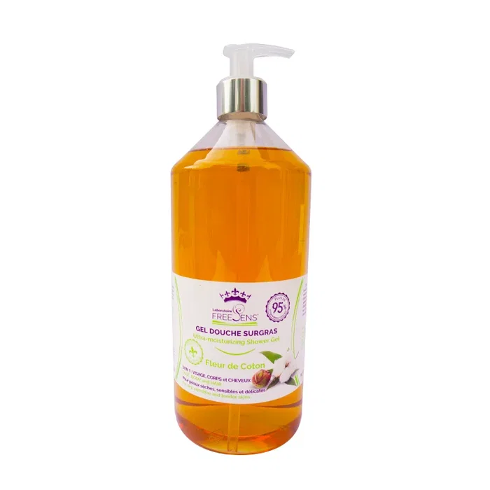 Laboratoire Freesens Gel douche & shampooing 2 en 1 Cotton Flower Laboratoire Freesens Gel douche & shampooing 2 en 1 Cotton Flower