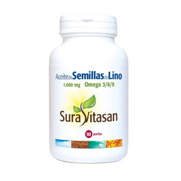 SURA VITASAN Huile de graines de lin 1000mg 90 perles