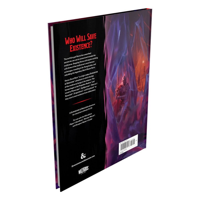 Wizards of the Coast Dungeons & Dragons RPG aventure Vecna: Eve of Ruin (Anglais) Wizards of the Coast Dungeons & Dragons RPG aventure Vecna: Eve of Ruin (Anglais)