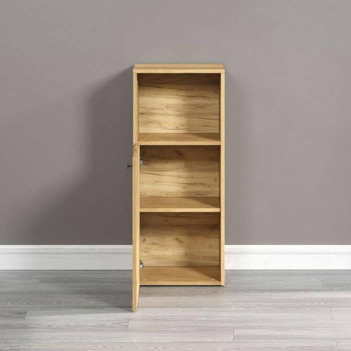 Ebuy24 Armoire de salle de bain PureBliss Chêne blond Ebuy24 Armoire de salle de bain PureBliss Chêne blond