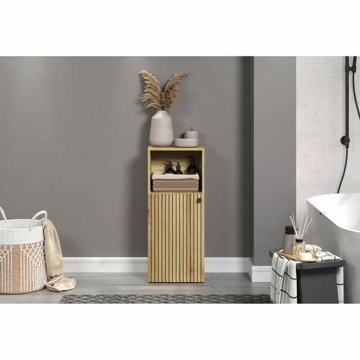 Ebuy24 Armoire de salle de bain PureBliss Chêne blond Ebuy24 Armoire de salle de bain PureBliss Chêne blond