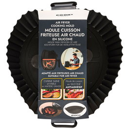 Cook Concept Moule rond pour friteuse à air de 20 cm avec poignées