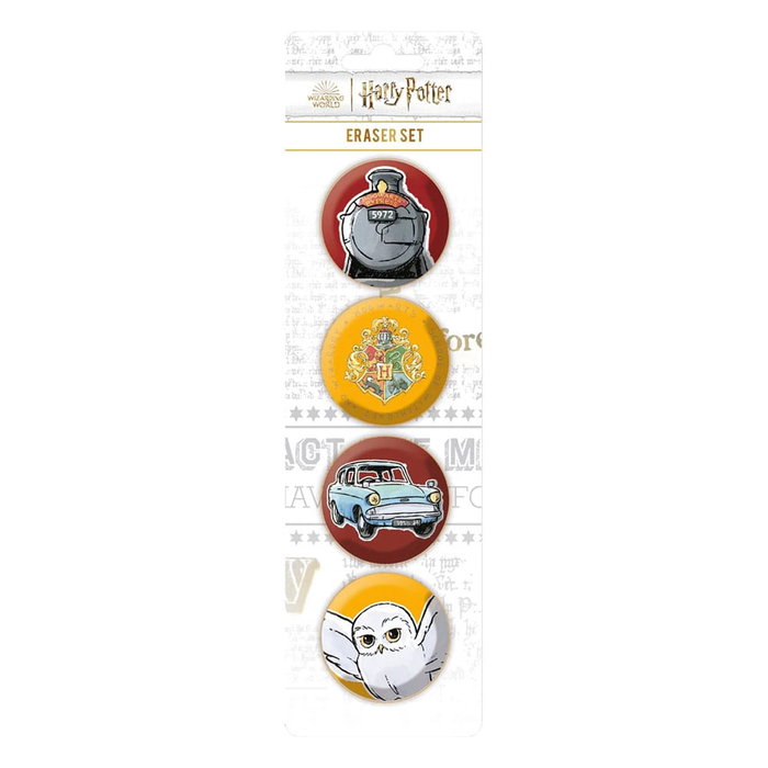 Pyramid International Harry Potter pack 4 gommes Pyramid International Harry Potter pack 4 gommes