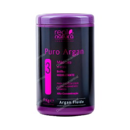 Real Natura Mascara Sem Sal Puro Argan (Paso 2) 1kg
