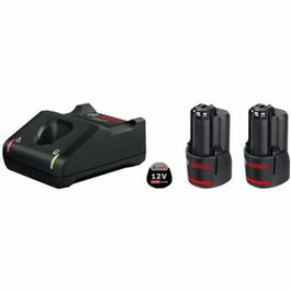 Bosch Professional Pack de 2 batteries GBA 12V 2,0Ah et chargeur GAL 12V-40