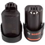 Bosch Professional Pack de 2 batteries GBA 12V 2,0Ah et chargeur GAL 12V-40