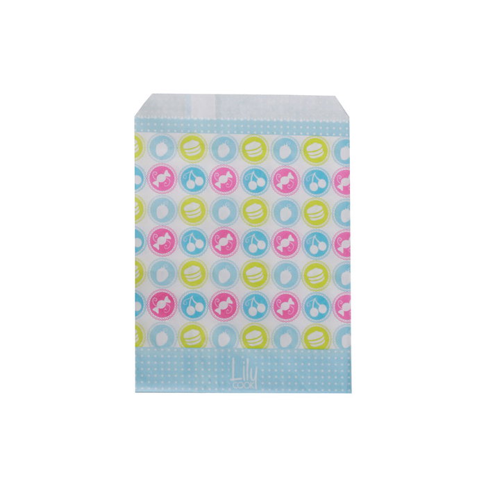 Lily Cook Lot de 15 sacs en papier en 3 tailles et couleurs Lily Cook Lot de 15 sacs en papier en 3 tailles et couleurs