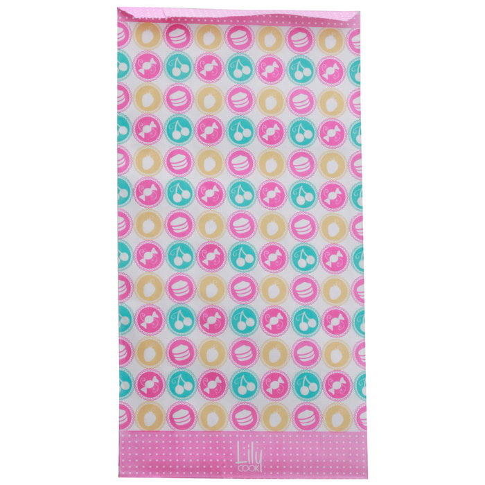 Lily Cook Lot de 15 sacs en papier en 3 tailles et couleurs Lily Cook Lot de 15 sacs en papier en 3 tailles et couleurs