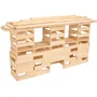Jeujura TECAP Classic - Jeu de Construction en Bois 300 Pièces - Jouet Créatif Éducatif pour Enfants Dès 3 Ans