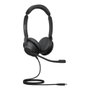 Jabra Evolve2 30 SE MS Stereo Headset Noir USB-C/A