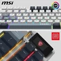 MSI FORGE GK600 TKL Wireless clavier gamer sans fil switches mécaniques linéaires RGB blanc