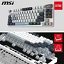 MSI FORGE GK600 TKL Wireless clavier gamer sans fil switches mécaniques linéaires RGB blanc