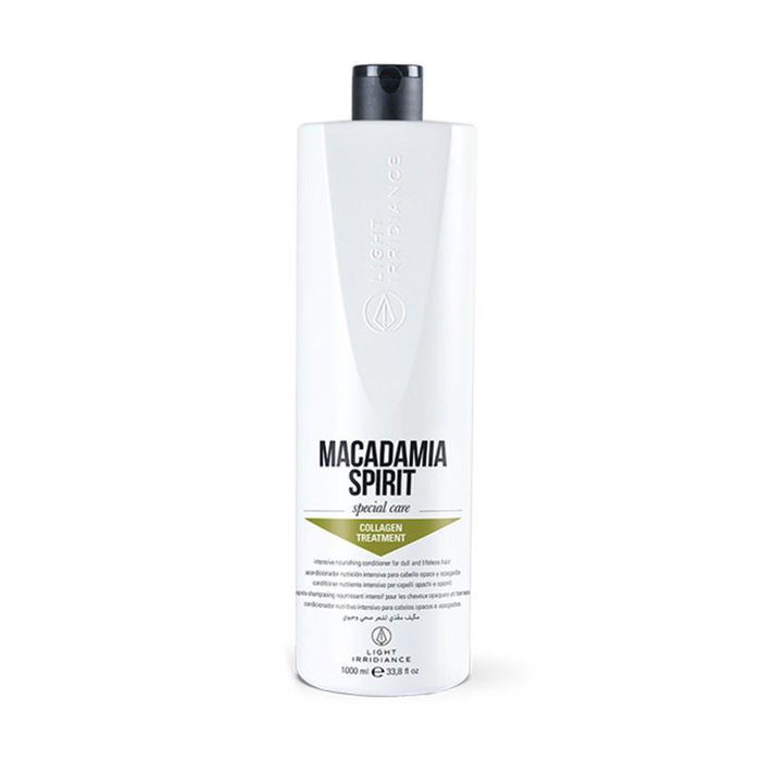 Light Irridiance Acondicionador Nutritif Shampooing Après-Shampooing Macadamia et Collagène - 1000 ml pour Cheveux Traités, Secs et Frisottis Light Irridiance Acondicionador Nutritif Shampooing Après-Shampooing Macadamia et Collagène - 1000 ml pour Cheveux Traités, Secs et Frisottis