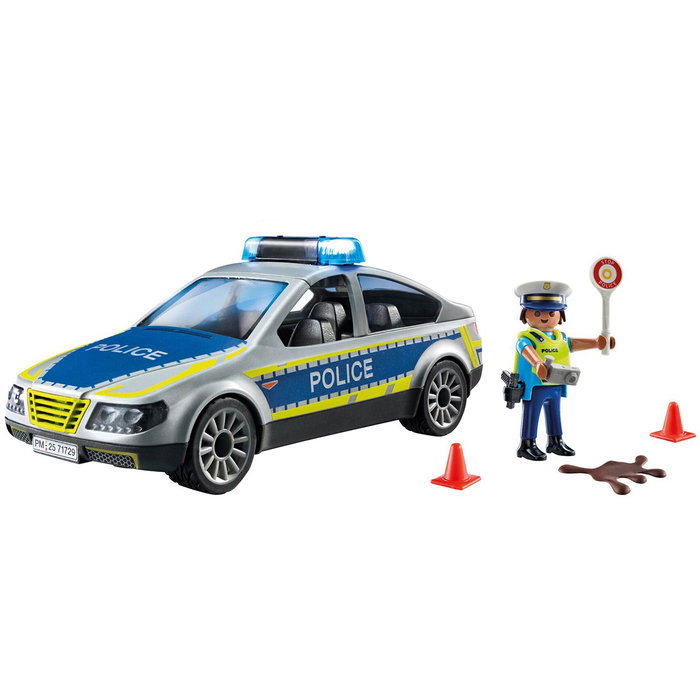 Playmobil Voiture de police Action Heroes 71729 avec gyrophares et son
