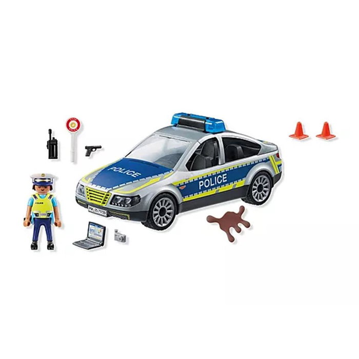 Playmobil Voiture de police Action Heroes 71729 avec gyrophares et son