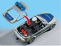 Playmobil Voiture de police Action Heroes 71729 avec gyrophares et son