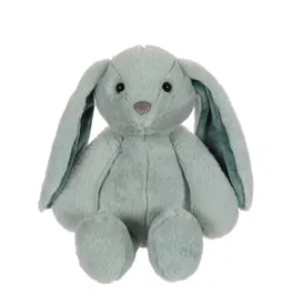 Gipsy Toys Trendy Bunny Lapin en Peluche Vert d'Eau 28 cm - Peluche Douce Oreilles Tombantes, Idée Cadeau Enfant, Compagnon pour Dodo