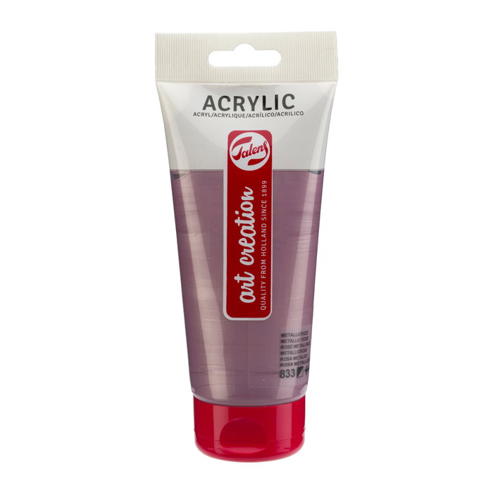 Talens Art Creation Peinture Acrylique Tube 200 ml Rose Métallique Talens Art Creation Peinture Acrylique Tube 200 ml Rose Métallique