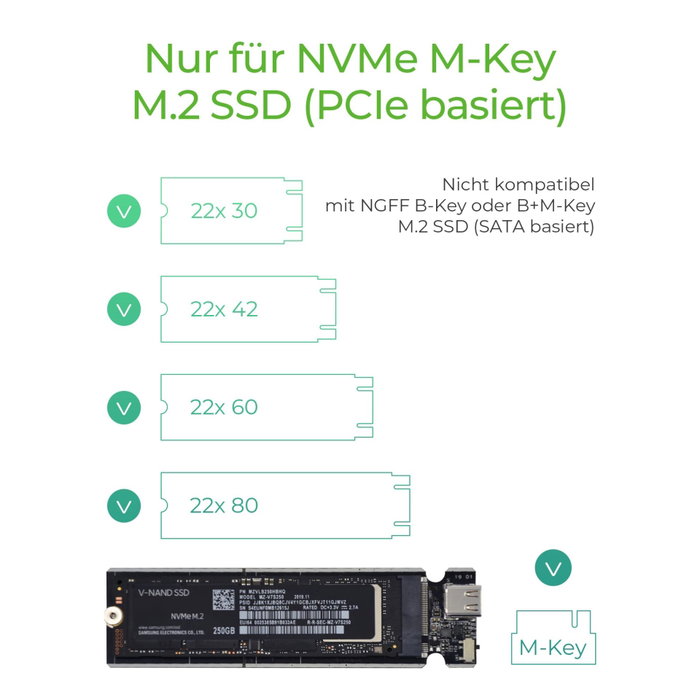 Icy ICY BOX IB-1817M-C31 Boîtier SSD M.2 PCIe Aluminium Anthracite