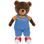 Jemini Peluche Petit Ours Brun 32 cm - Compagnon en polyester doux pour enfant dès 12 mois, lavable à 30°C