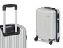 Arte Regal Set 3 Valises ABS Gris Clair 49x76x30 cm + Moyen 67x45x26 cm + Petit 57x38x23 cm