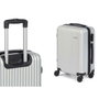 ARTE REGAL Set de 3 valises Liston ABS Gris clair