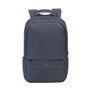 Rivacase 7567 Mochila Prater pour Ordinateur Portable 17.3 Pouces Gris Foncé avec Port USB et Protection Antivol