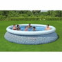 Bestway Kit piscine gonflable Fast Set Ronde 396 x 84 cm