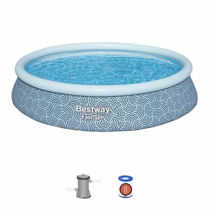 Bestway Kit piscine gonflable Fast Set Ronde 396 x 84 cm Bestway Kit piscine gonflable Fast Set Ronde 396 x 84 cm