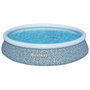 Bestway Kit piscine gonflable Fast Set Ronde 396 x 84 cm
