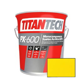 TITAN Peinture Señaliz.Vial Amarilla Px-600 4L Sol Acrilica Monocomponente Jaune