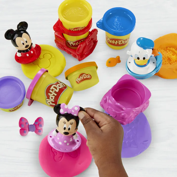 PlayDoh Disney Junior Mégapack création avec Mickey, Minnie et Donald